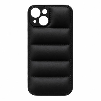 Wavy Silicone Case for iPhone 14 - Black