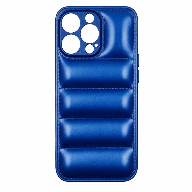 Wavy Silicone Case for iPhone 14 PRO - Blue