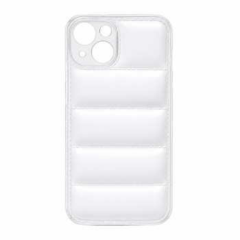 Wavy Silicone Case for iPhone 14 - Clear