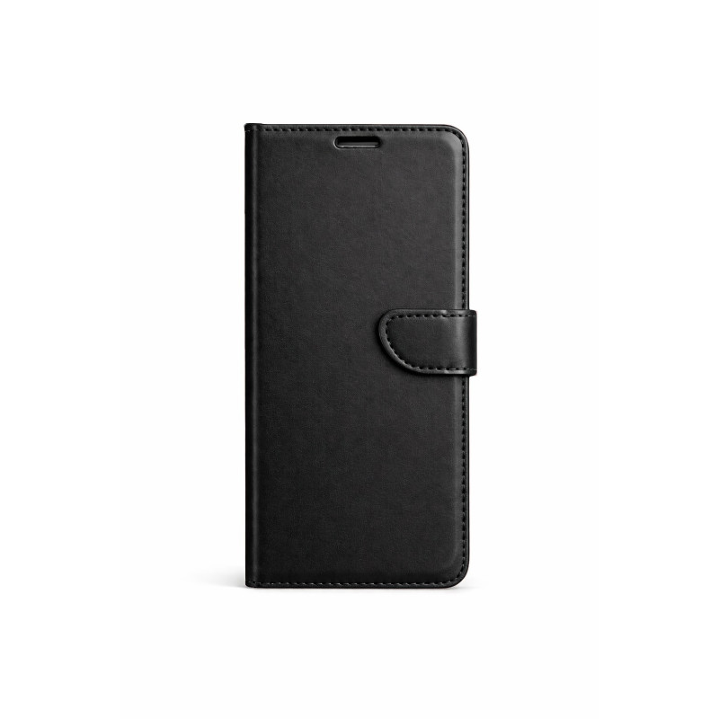 Clip Book Case with Window για Huawei P10 Lite - μαύρη