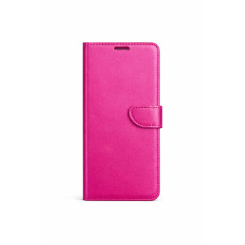Clip Book Case with Window για Nokia 3 - φούξια