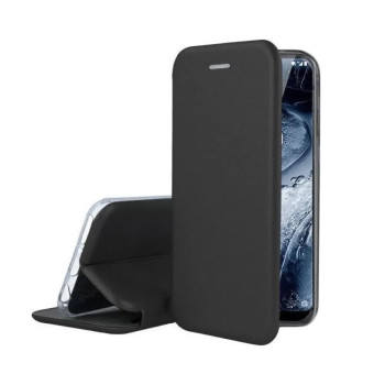 Μαγνητική Θήκη Βιβλίο για iPhone 12 / 12 Pro - Μαύρο