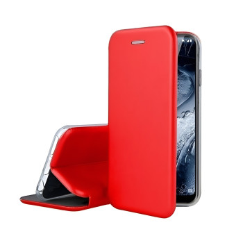 Μαγνητική Θήκη Βιβλίο για Huawei Mate 20 Lite - Κόκκινο