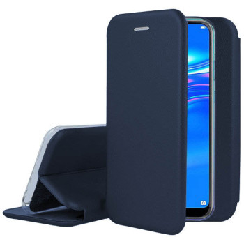 Μαγνητική Θήκη Βιβλίο για iPhone 12 / 12 Pro - Σκούρο Μπλε