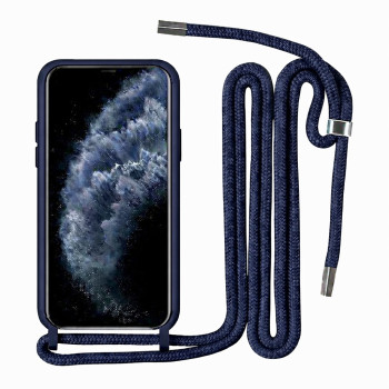 Θήκη με κορδόνι για Samsung Galaxy A21S - Σκούρο μπλε