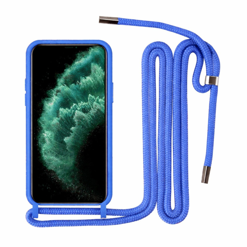 Θήκη με κορδόνι για Xiaomi Redmi Note 13 Pro 5G - μπλε ναυτικό