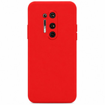 Soft Silicone Case for OnePlus 8 Pro - Red