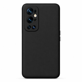 Soft Silicone Case for OnePlus 9 Pro - Black