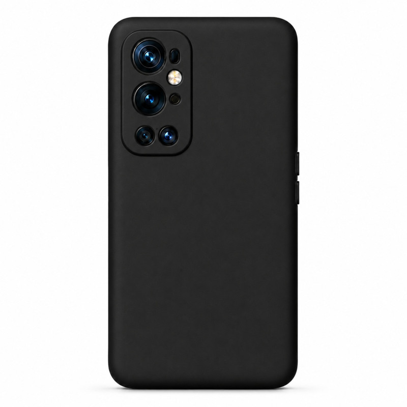 Μαλακή θήκη σιλικόνης για OnePlus 9 Pro - μαύρη