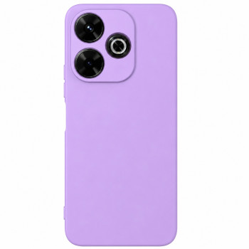 Soft Silicone Case for Xiaomi Poco M6 4G - Lilac