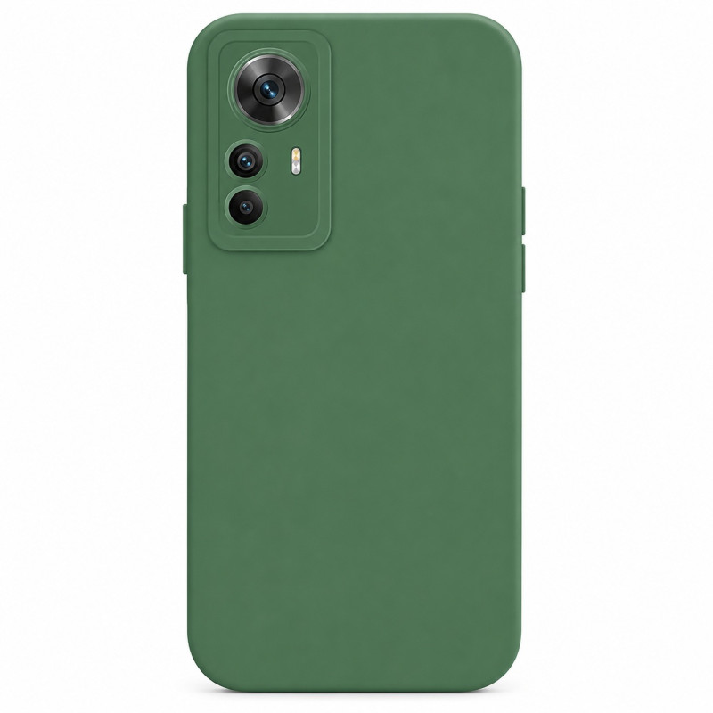 Soft Silicone Case for Xiaomi 12T - Dark Green