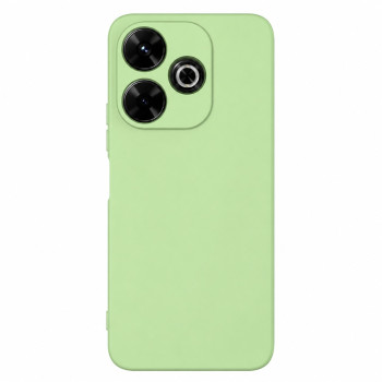Soft Silicone Case for Xiaomi Poco M6 4G - Pistachio