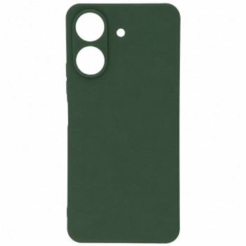 Soft Silicone Case for Xiaomi Redmi 13C 4G - Dark Green