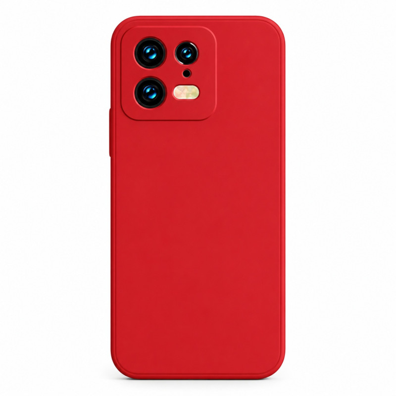 Soft Silicone Case for Xiaomi 13 - Red