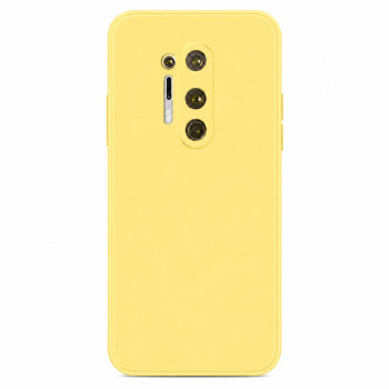 Soft Silicone Case for OnePlus 8 Pro - Yellow