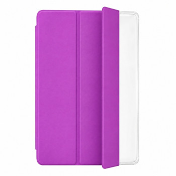 Tri-Fold Tablet Case with Transparent Back για Apple IPAD 2 - μωβ