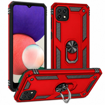 Θήκη Armor για Samsung Galaxy A22 5G - κόκκινη