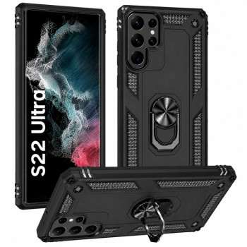 Θήκη Armor για Samsung Galaxy S22 Ultra - μαύρη