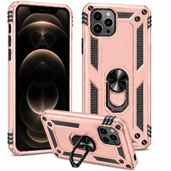 Θήκη Armor για Apple iPhone 12 Pro Max - ροζ χρυσή