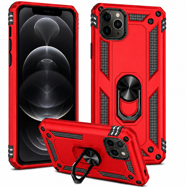Θήκη Armor για Apple iPhone 12 Pro - κόκκινη
