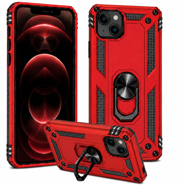 Θήκη Armor για Apple iPhone 14 - κόκκινη