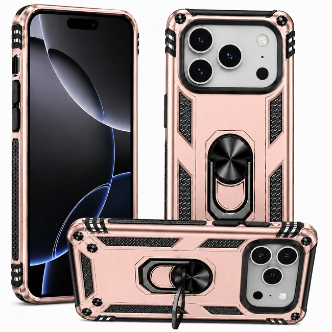 Θήκη Armor για Apple iPhone 17 Pro - ροζ χρυσή