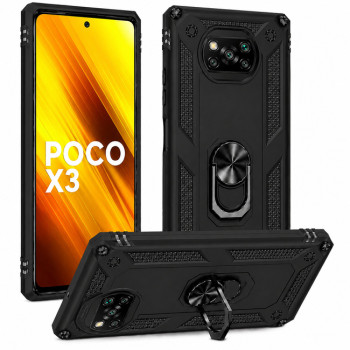 Θήκη Armor για Xiaomi Poco X3 - μαύρη