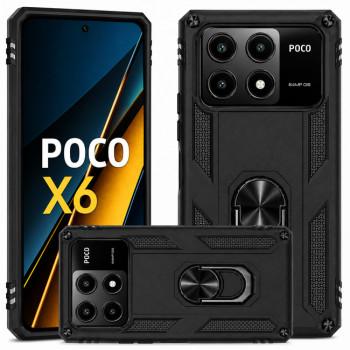 Θήκη Armor για Xiaomi Poco X6 - μαύρη