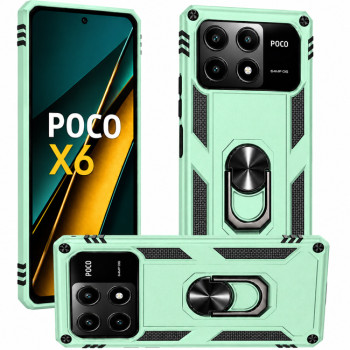 Θήκη Armor για Xiaomi Poco X6 - πράσινη