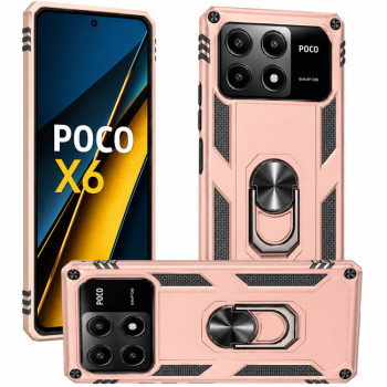 Θήκη Armor για Xiaomi Poco X6 - ροζ χρυσή