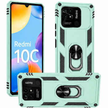 Θήκη Armor για Xiaomi Redmi 10C - πράσινη