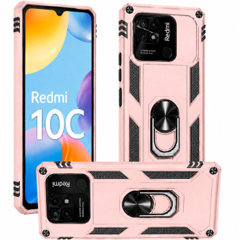 Θήκη Armor για Xiaomi Redmi 10C - ροζ χρυσή