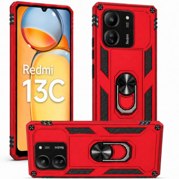 Θήκη Armor για Xiaomi Redmi 13C - κόκκινη