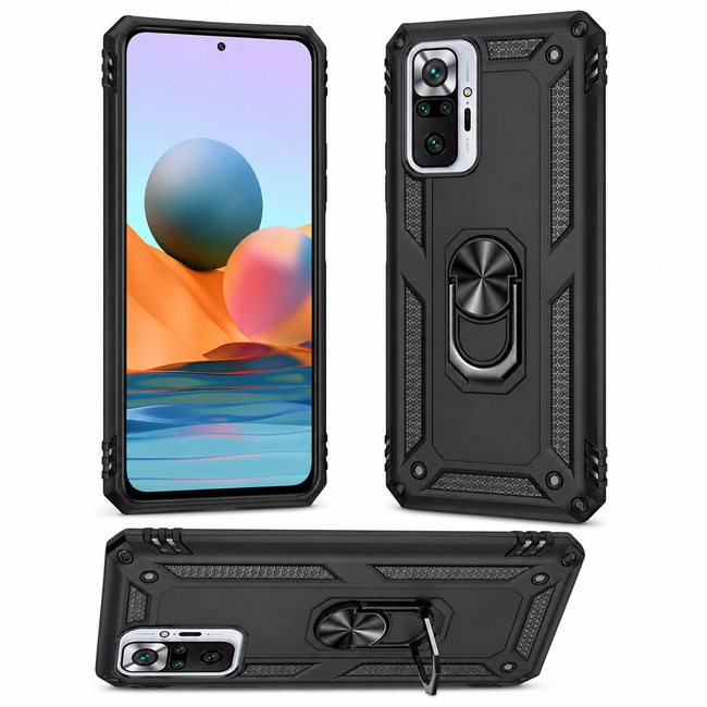 Θήκη Armor για Xiaomi Redmi Note 10 Pro - μαύρη