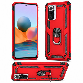 Θήκη Armor για Xiaomi Redmi Note 10 Pro - κόκκινη