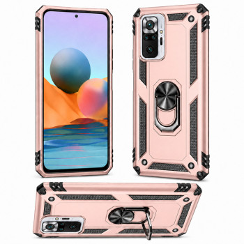Θήκη Armor για Xiaomi Redmi Note 10 Pro - ροζ χρυσή