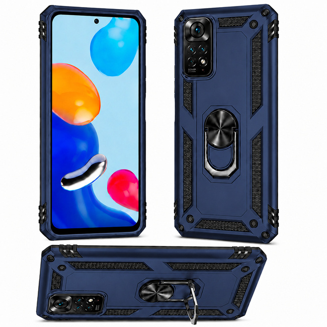 Θήκη Armor για Xiaomi Redmi Note Note 11S 4G - μπλε