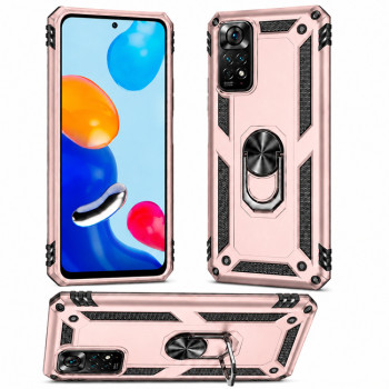 Θήκη Armor για Xiaomi Redmi Note 11 4G - ροζ χρυσή