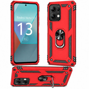 Θήκη Armor για Xiaomi Redmi Note 13 Pro 4G - κόκκινη