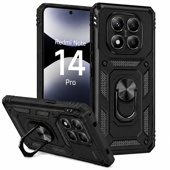 Θήκη Armor για Xiaomi Redmi Note 14 Pro - κόκκινη