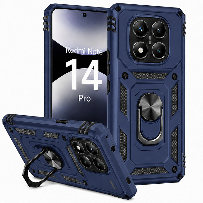 Θήκη Armor για Xiaomi Redmi Note 14 Pro - μπλε