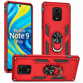 Θήκη Armor για Xiaomi Redmi Note 9 Pro - κόκκινη