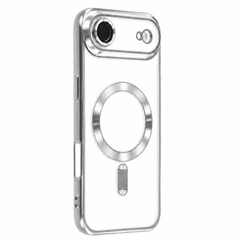 Θήκη MagSafe με προστασία κάμερας για Apple iPhone 17 Air - ασημί