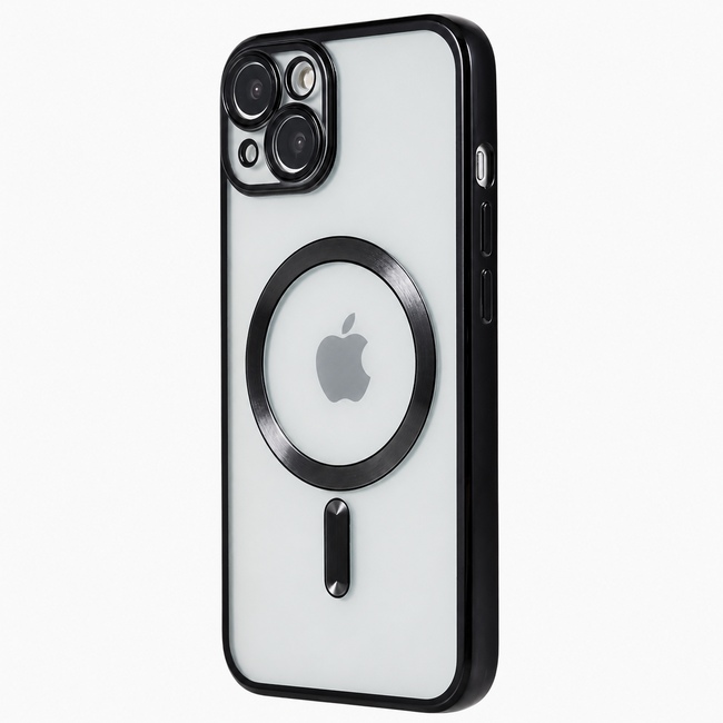 Θήκη MagSafe με προστασία κάμερας για Apple iPhone 13 - μαύρη