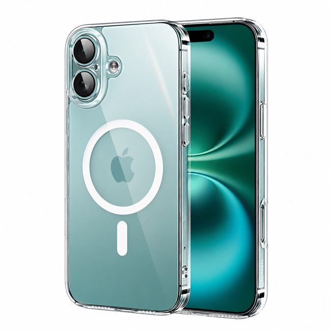 Διάφανη θήκη MagSafe για iPhone 16 Plus - σε blister συσκευασία