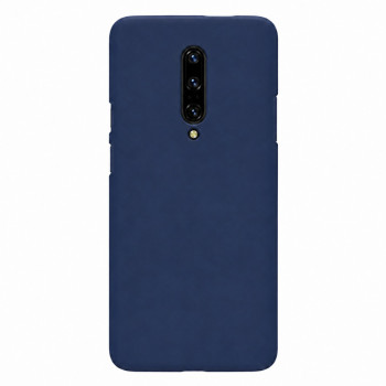 Soft Silicone Case for OnePlus 7 Pro - Navy Blue