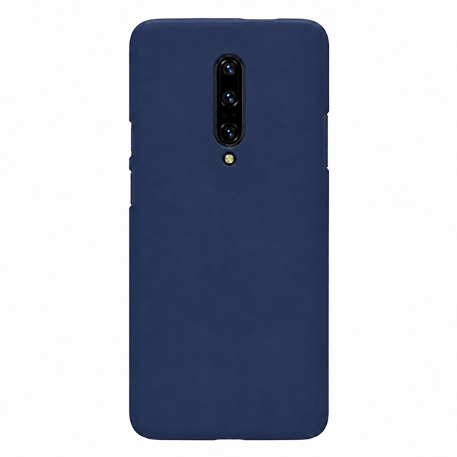 Soft Silicone Case for OnePlus 7 Pro - Navy Blue