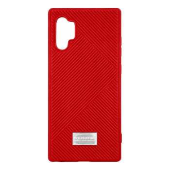 Jelline Bumper Case για Samsung Galaxy Note 10 Plus - κόκκινη