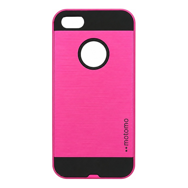 Metal Motomo Case για Apple iPhone 7G - φούξια