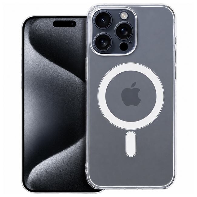 Clear MagSafe Case for iPhone 14 Pro Max - Transparent - Blister Packaging